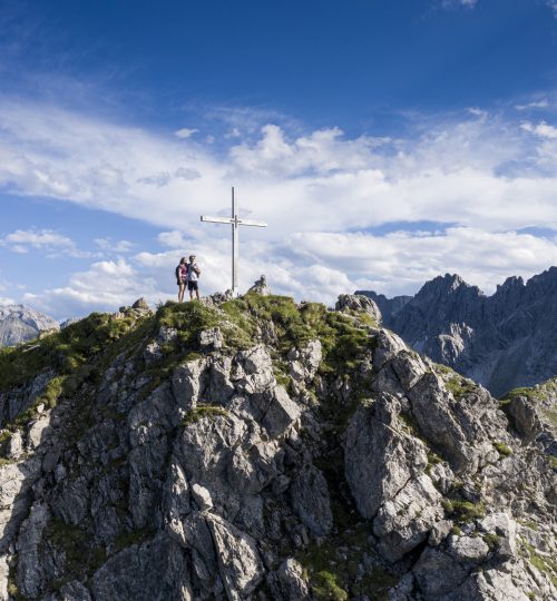 Wandern Kanzelwand Gehrenspitze _ Kleinwalsertal Tourismus Bastian Morell (c) Bastian Morell - Kleinwalsertal Tourismus eGen